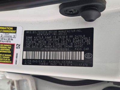 2024 Toyota Camry SE