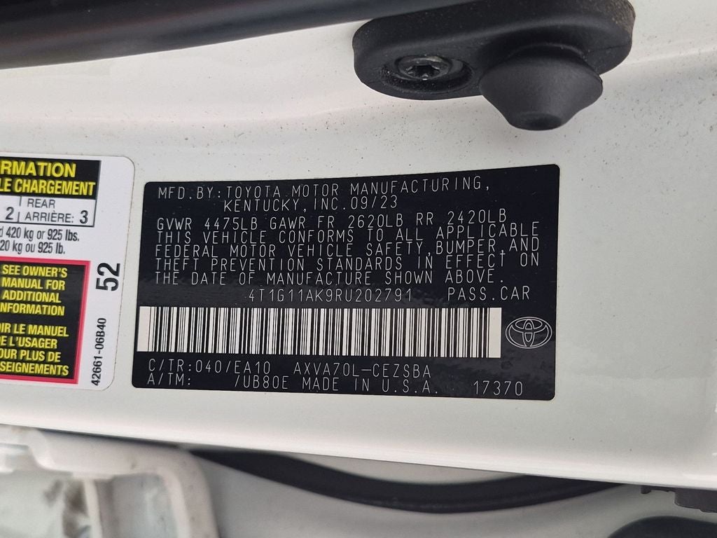 2024 Toyota Camry SE