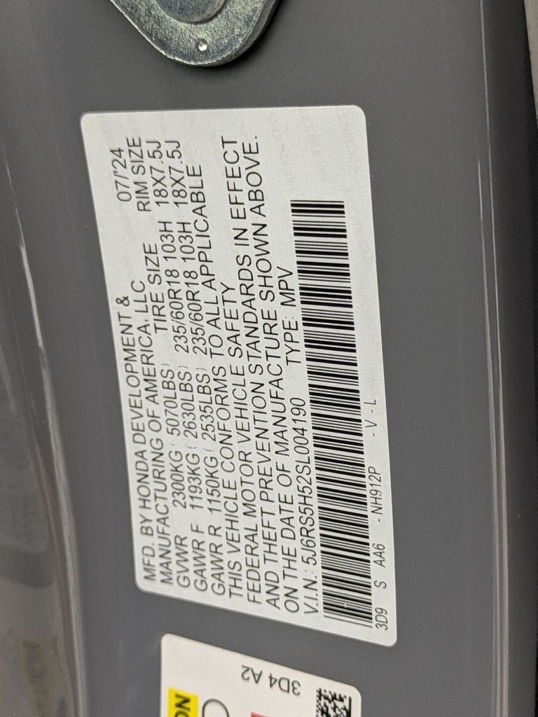 2025 Honda CR-V Hybrid Sport