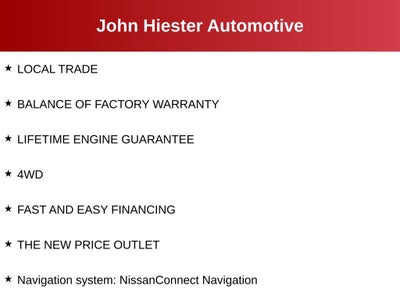 2022 Nissan Pathfinder Platinum