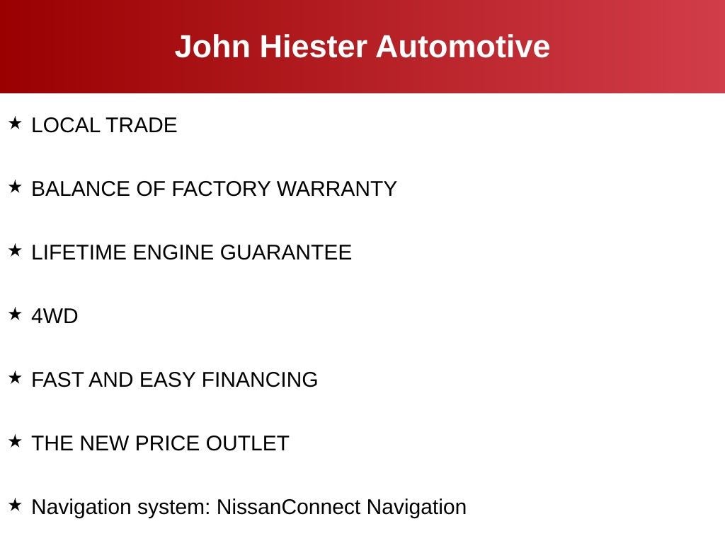 2022 Nissan Pathfinder Platinum