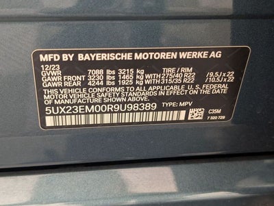 2024 BMW X7 xDrive40i