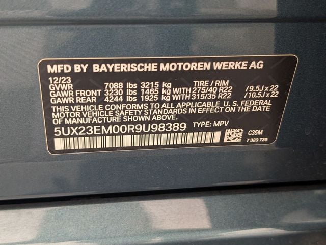 2024 BMW X7 xDrive40i