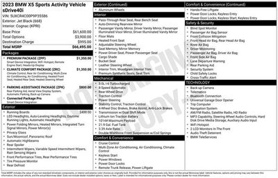 2023 BMW X5 sDrive40i