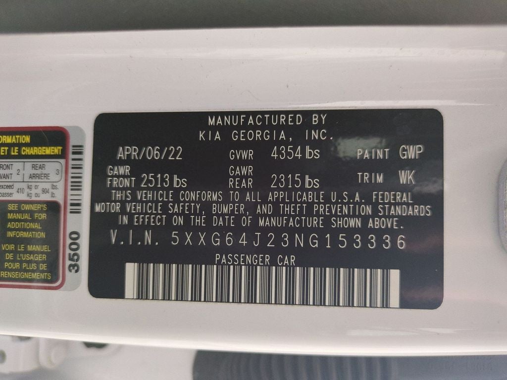 2022 Kia K5 GT-Line