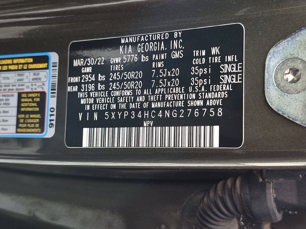 2022 Kia Telluride EX