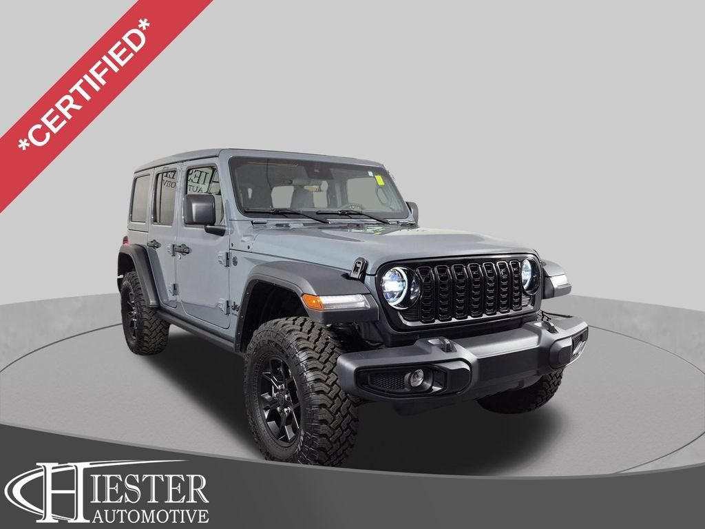 2025 Jeep Wrangler 4-Door Willys 4x4