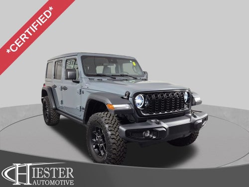 2025 Jeep Wrangler 4-Door Willys 4x4