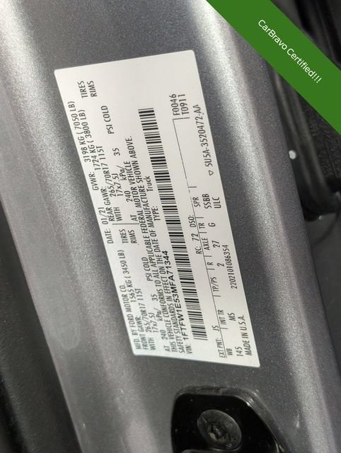 2021 Ford F-150 XLT