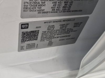 2023 Chevrolet Silverado 1500 LT (2FL)