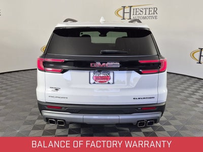 2025 GMC Acadia Elevation