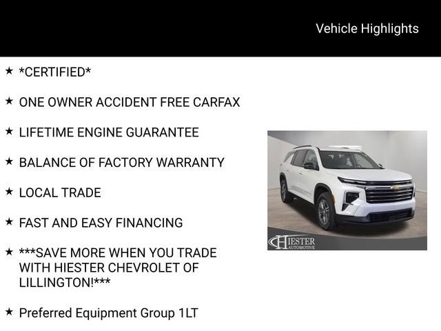2025 Chevrolet Traverse LT