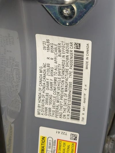 2024 Honda Civic Si Sedan