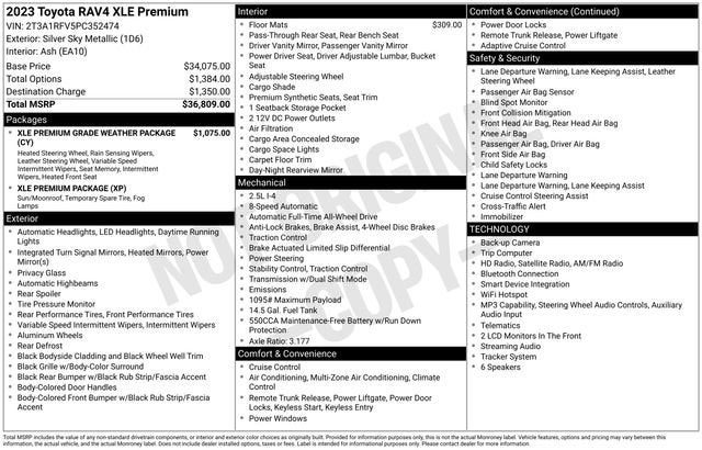 2023 Toyota RAV4 XLE Premium