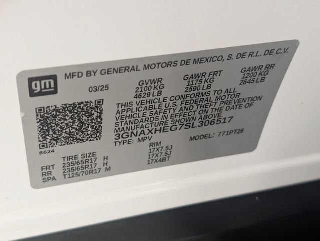 2025 Chevrolet Equinox LT