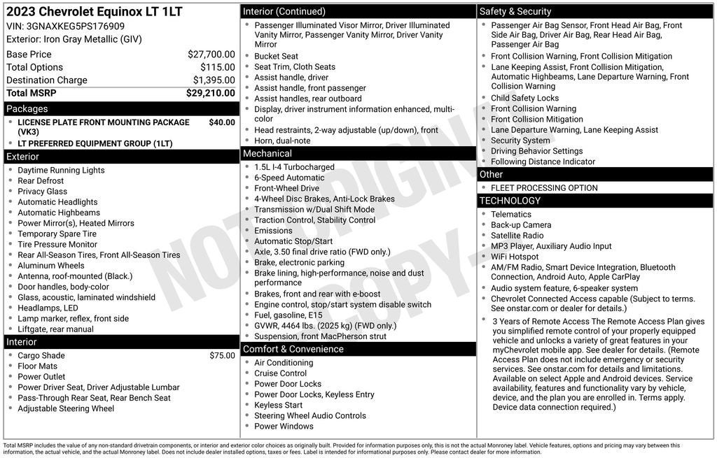 2023 Chevrolet Equinox LT