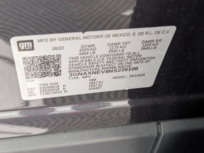 2022 Chevrolet Equinox Premier