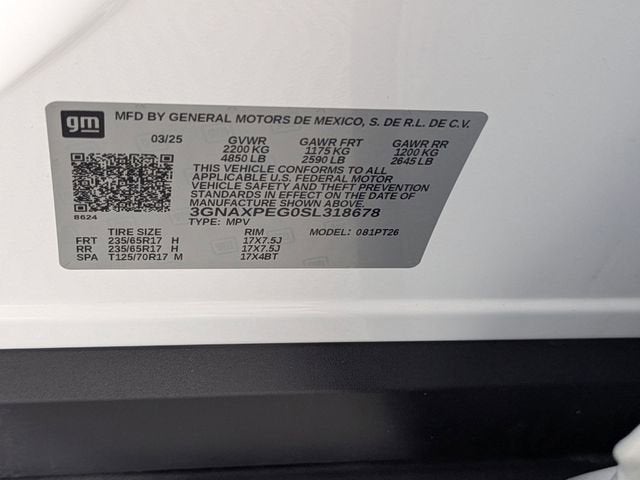 2025 Chevrolet Equinox LT