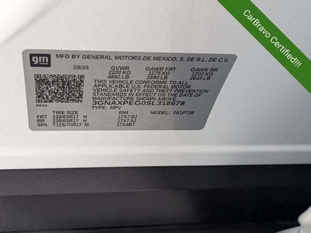 2025 Chevrolet Equinox LT