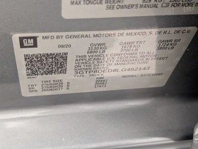 2020 GMC Sierra 1500 SLT
