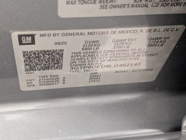 2020 GMC Sierra 1500 SLT