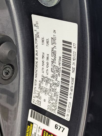 2022 Toyota Tacoma SR5 V6