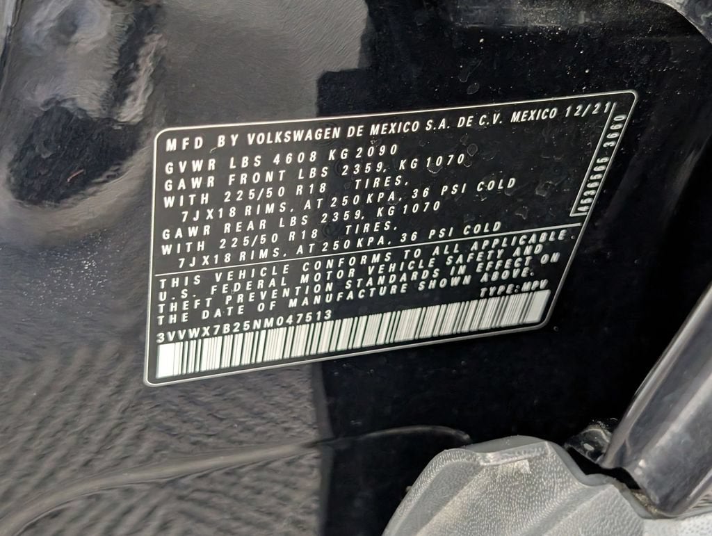2022 Volkswagen Taos 1.5T SE