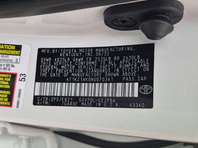 2022 Toyota Camry TRD
