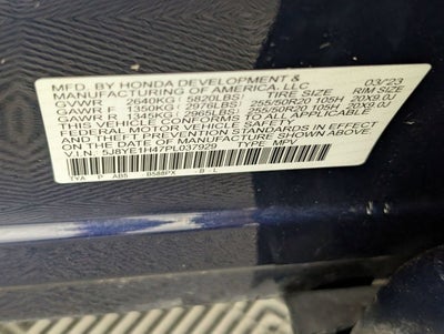 2023 Acura MDX Technology Package