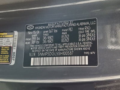2025 Hyundai Santa Fe Calligraphy