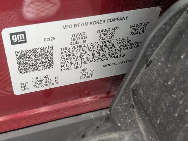 2025 Chevrolet Trax LT