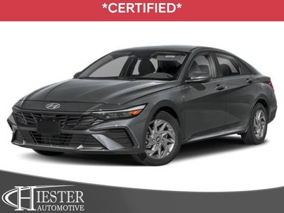 2026 Hyundai Elantra Hybrid Blue